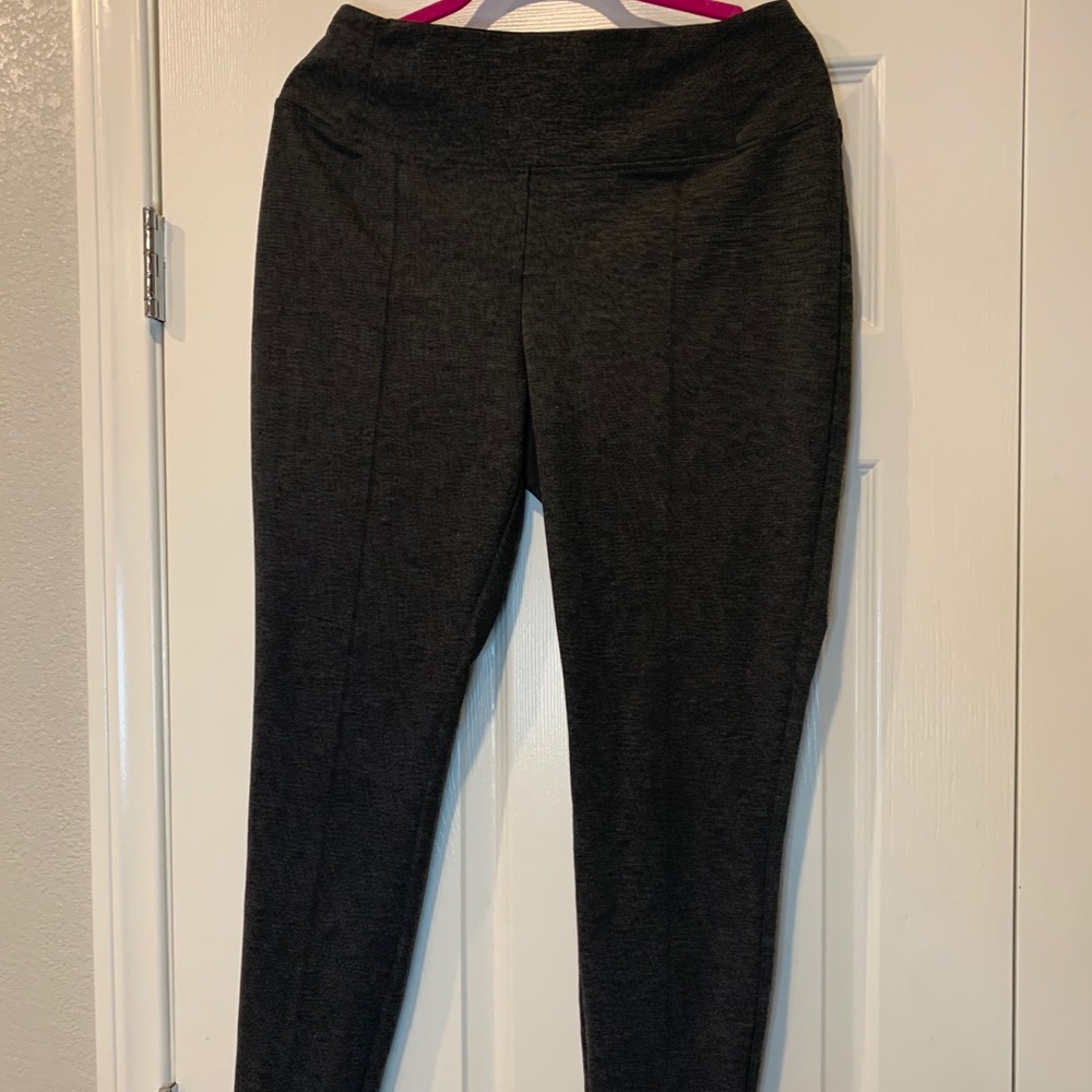 Apt 9 pointe ankle length gray leggings